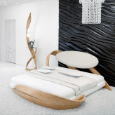 محصول نمونه تستی تخت خواب چوبی 2 نفره مدل دلوین سایز 200×180 سانتی متر