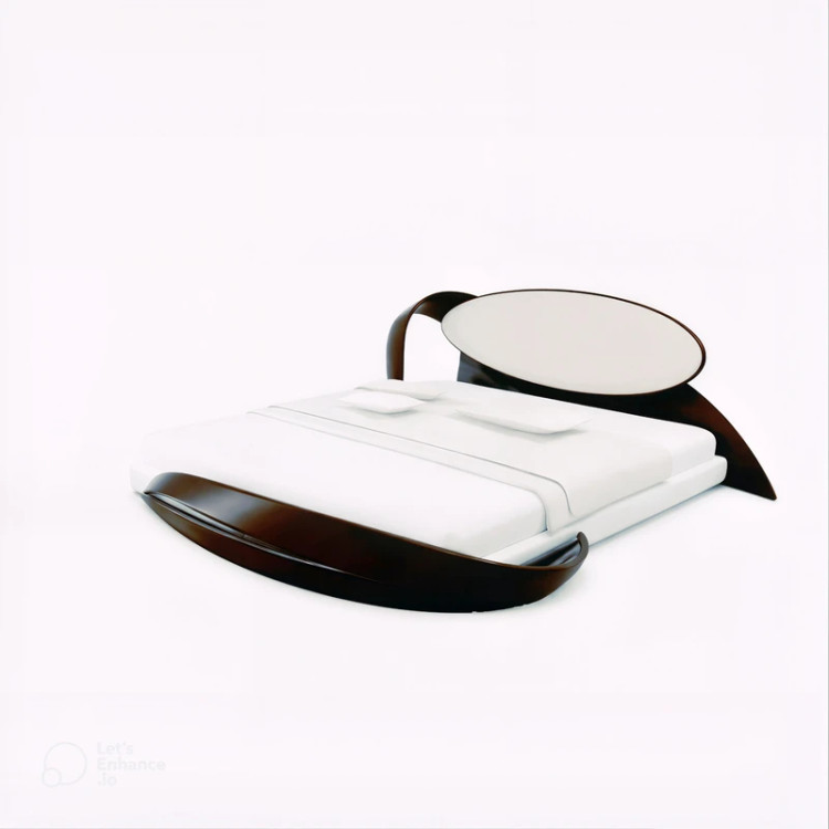 محصول نمونه تستی تخت خواب چوبی 2 نفره مدل دلوین سایز 200×180 سانتی متر